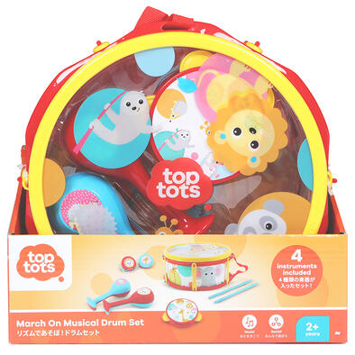 Top Tots March On Musical Drum Set