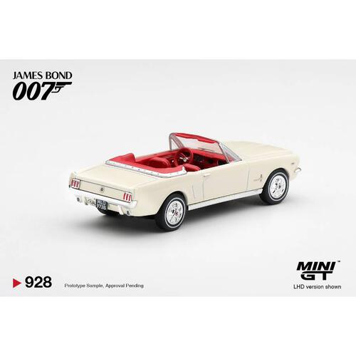 (Pre-order) MINI GT Ford Mustang Convertible 1964 &ldquo;Goldfinger&rdquo; / English Blister Packaging (Expected February 2027)