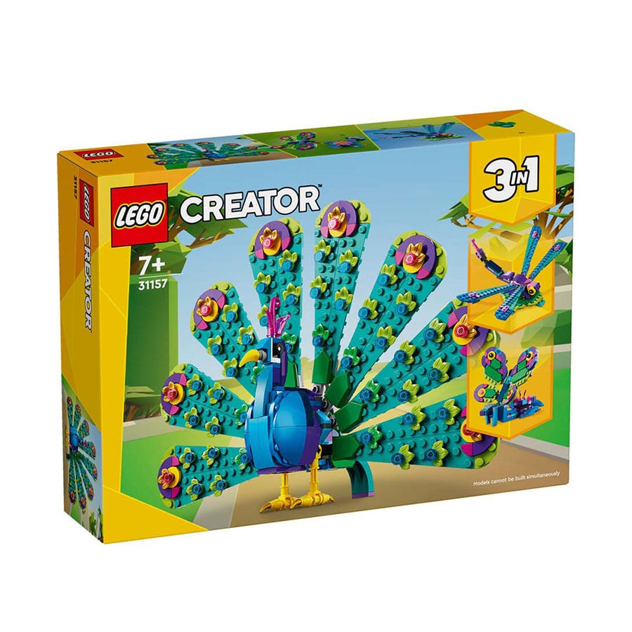 LEGO Creator Exotic Peacock 31157 Toys