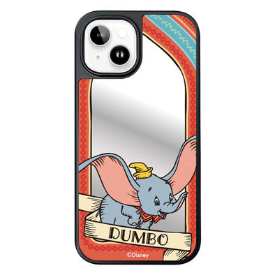 i-Smart Linocut-Style Mirror Phone Case - Disney Dumbo With MagSafe (iPhone 16)