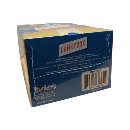 LankyBox 6吋神秘迷你毛絨公仔驚喜盒子 - 隨機發貨