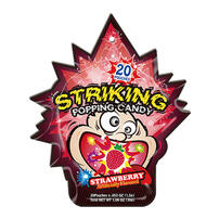 Striking Popping Candy - Green Apple / Strawberry Flavor - Assorted