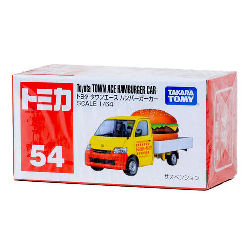 Tomica多美 車仔 No. 54 豐田汽車 Townace Hamburger Car