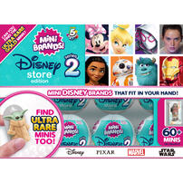 5 Surprise Disney Store Mini Brands Series 2 - Assorted