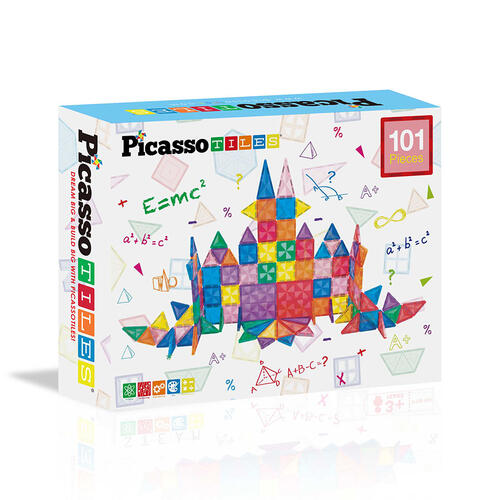 Picasso Tiles 磁力片積木玩具 - 迷你磁鐵 101塊套裝