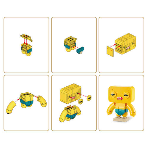 Zuru Max Premium Fuggler, Yellow Fuggler Series 1 Capsule