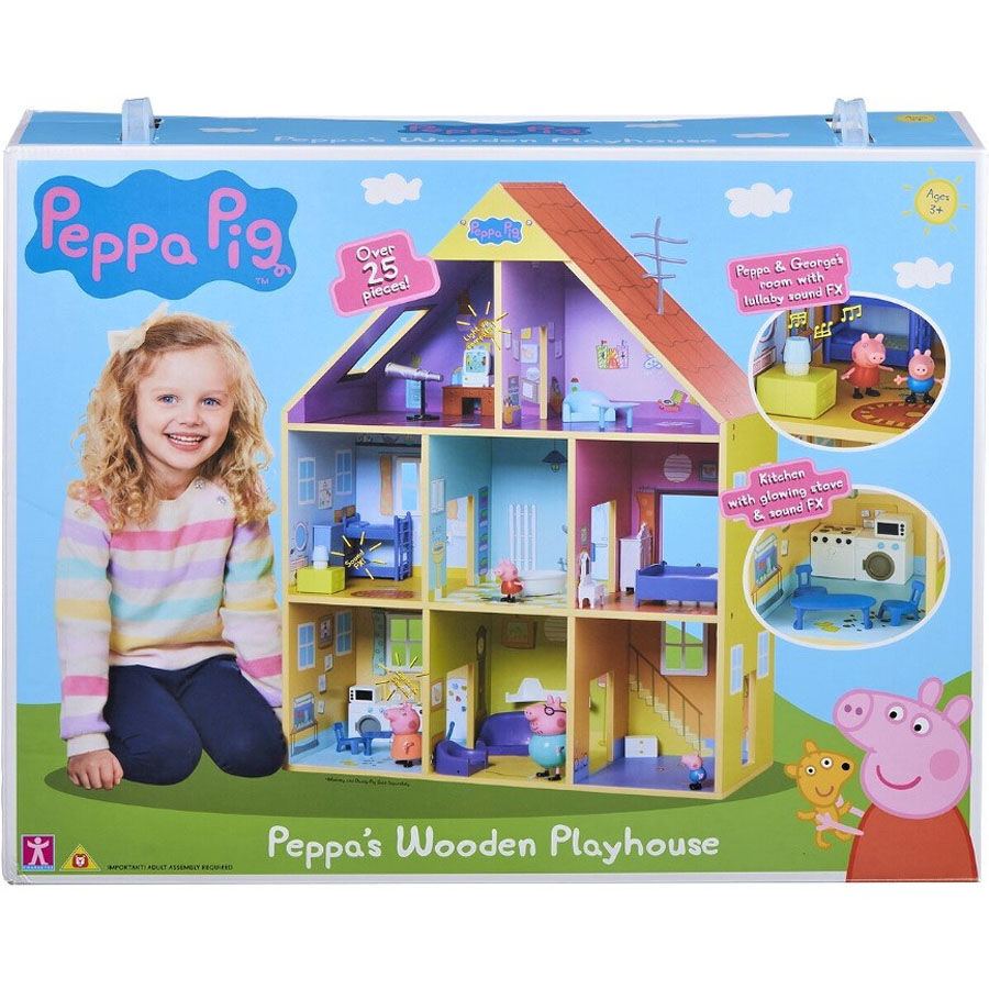 Peppa Pig Peppa's Wooden Playhouse 