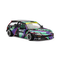 (Pre-order) MINI GT Honda Civic (Ef) Kaido Works Hks (Expected December 2026)