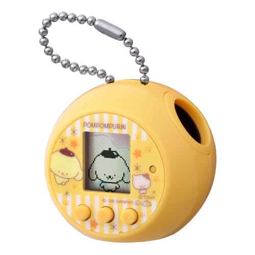 Sanrio三麗鷗 PuniCommu電子寵物遊戲機 Pompompurin