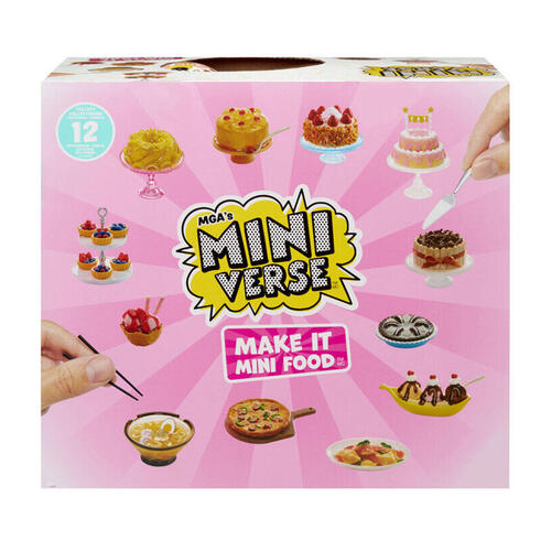 MGA's Miniverse Make It Mini Foods: Diner Series 2A - 18 Pieces (Original Box))