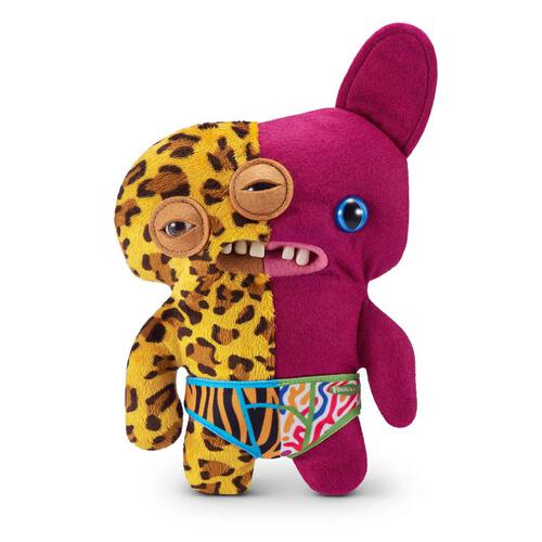 Fuggler Misfit Monsters- Annoyed Alien & Reeko (Leopard & Burgandy)