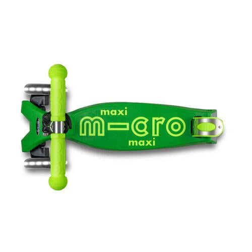 Micro Mobility 霓虹系列 摺合中童滑板車 鸚鵡綠色