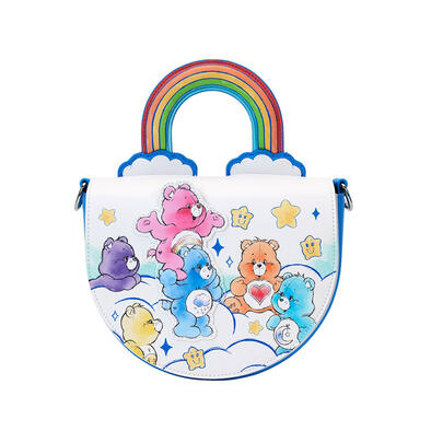 Loungefly Carebears 彩虹斜孭袋