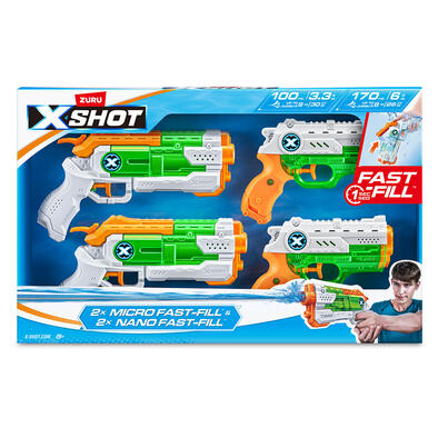 X-Shot Micro & Nano Fast-Fill Watergun