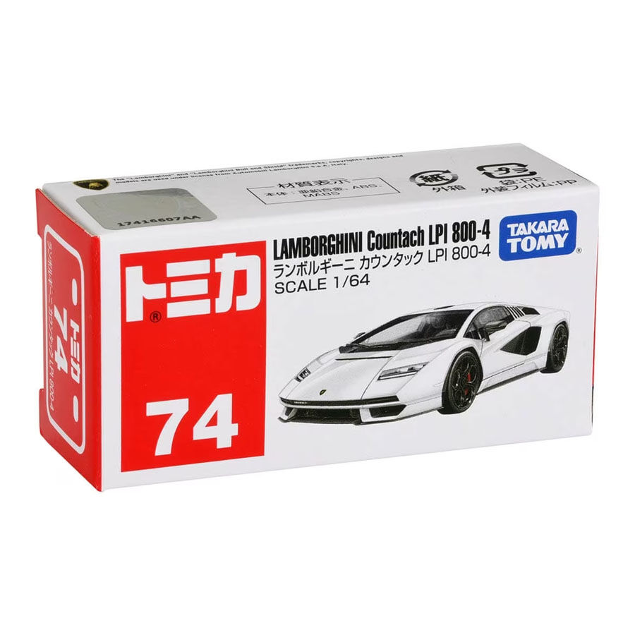 Tomica多美車仔No.74 林寶堅尼Countach LPI 800-4 | 香港玩具“反