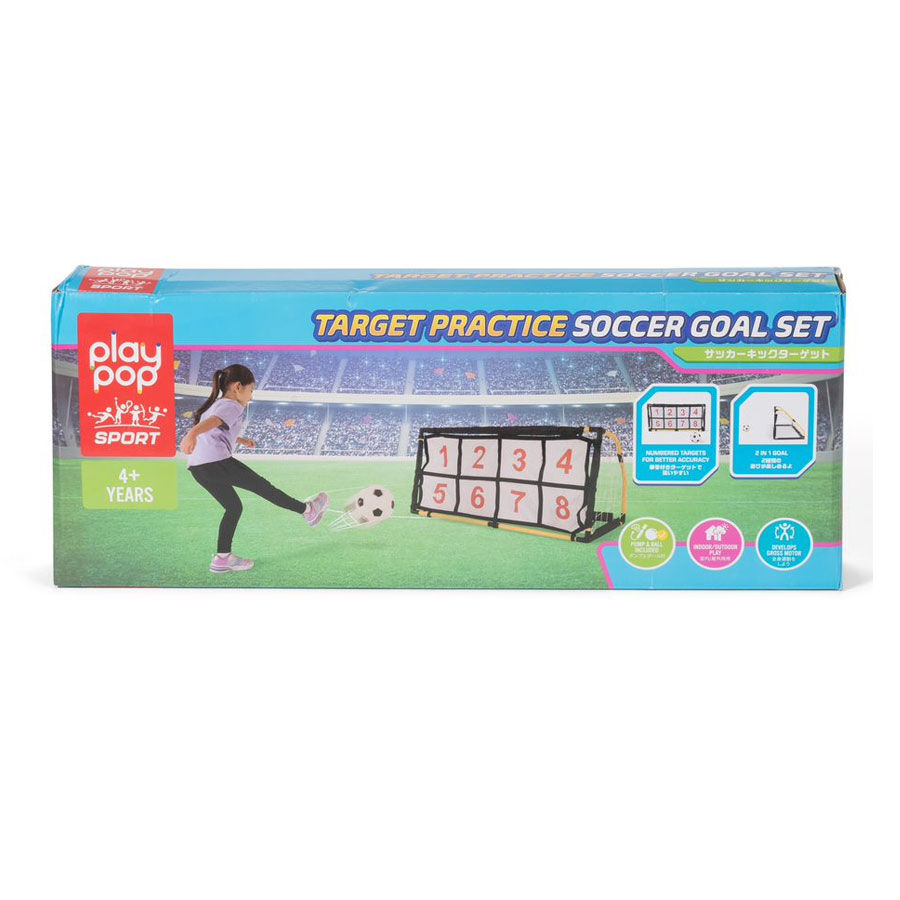 Play Pop Sport Target Practice Soccer Goal Set Toys R Us Hong Kong Official Website