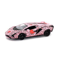 RMZ 1:32 Lamborghini Sian X Keith Haring - Pink (The Love Heart)