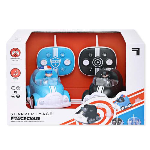 Sharper Image Rc 玩具遙控車燈光和聲音 2Pk