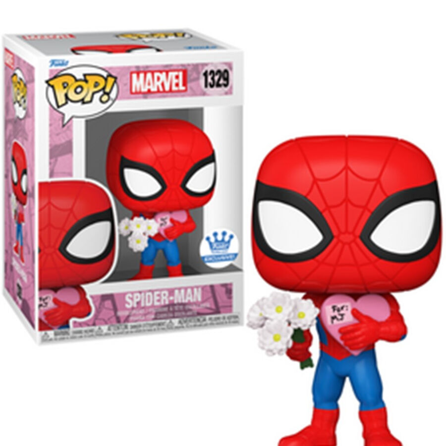 Funko Pop Marvel Valentines Spider Man With Flowers Toys R Us Hong Kong Official Website