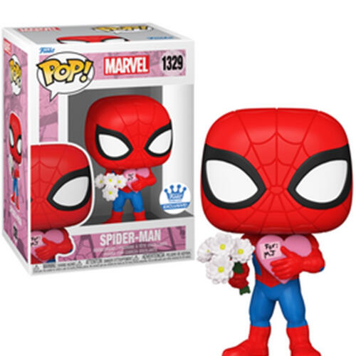 Funko Pop! Marvel: Valentines- Spider-Man With Flowers