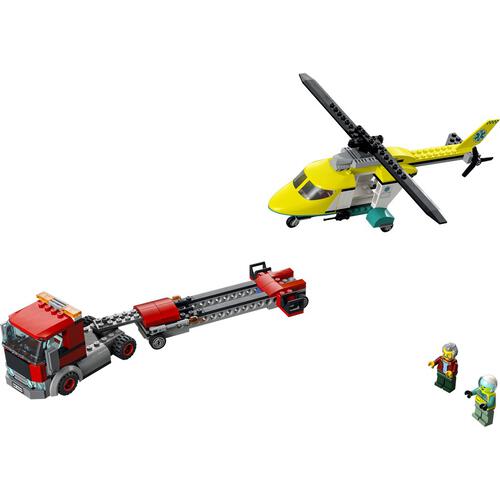 LEGO樂高城市系列 救援直升機運載 60343