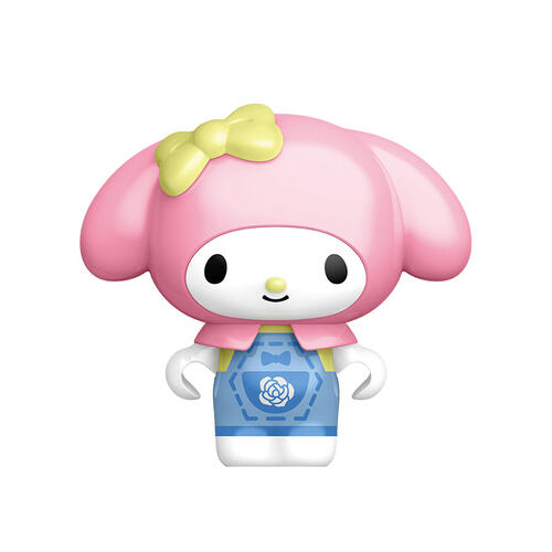 Qman Keepplay My Melody 粉紅休閒咖啡館造型積木