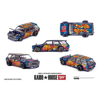 Mini GT Datsun KAIDO 510 Wagon  Koi Wagon V1
