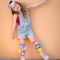 Madmia 可愛花瓣襪子