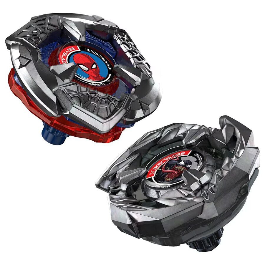 蜘蛛貝 Beyblade爆旋陀螺X BX-00 Double Starter 蜘蛛俠3-60F/Venom 3-80N