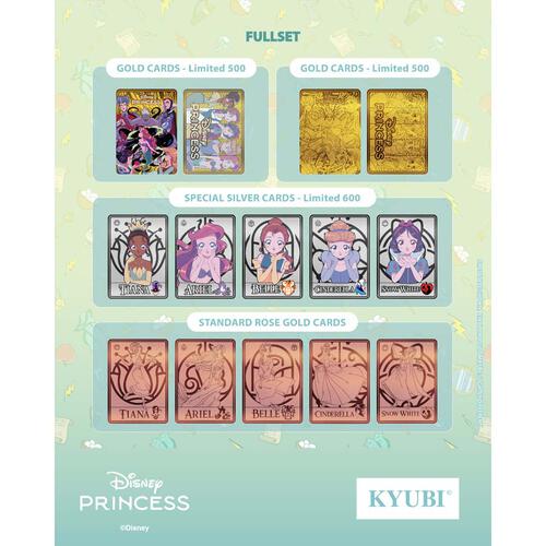 Kyubi Card Charm Collection Series 2 - Disney Princess Single Pack - Assorted