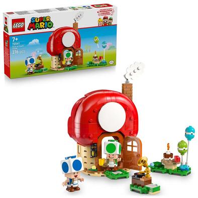 LEGO樂高超級馬利歐系列 奇諾比奧之家的家庭派對 72041
