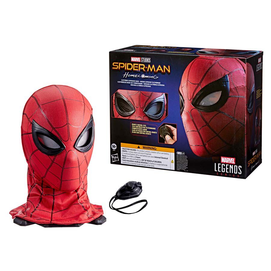 MARVEL SPIDER-MAN coming マスク Marvel Legends Series Spider-Man: Homecoming Electronic Expressive