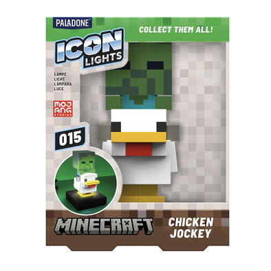 Paladone Minecraft Chicken Jockey Icon Light