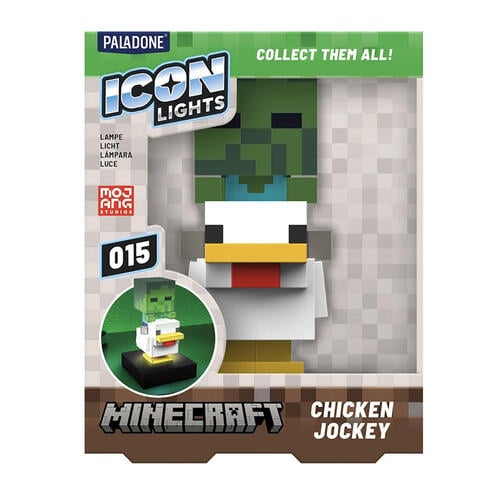 Paladone Minecraft Chicken Jockey Icon Light