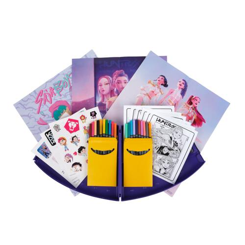 Crayola K-Pop Demon Hunters Wave Art Case