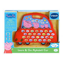 Vtech Peppa Pig Learn & Go Alphabet Car