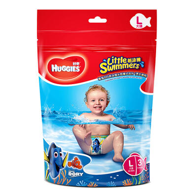 Huggies好奇 紙泳褲大碼3片