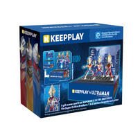 Qman Keepplay 鹹蛋超人口袋積木場景系列迪加&帝拿&佳亞套裝