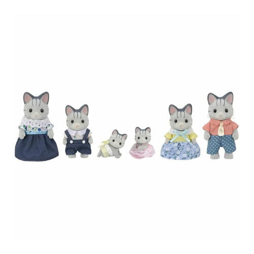 Sylvanian Families Fisher Cat Family