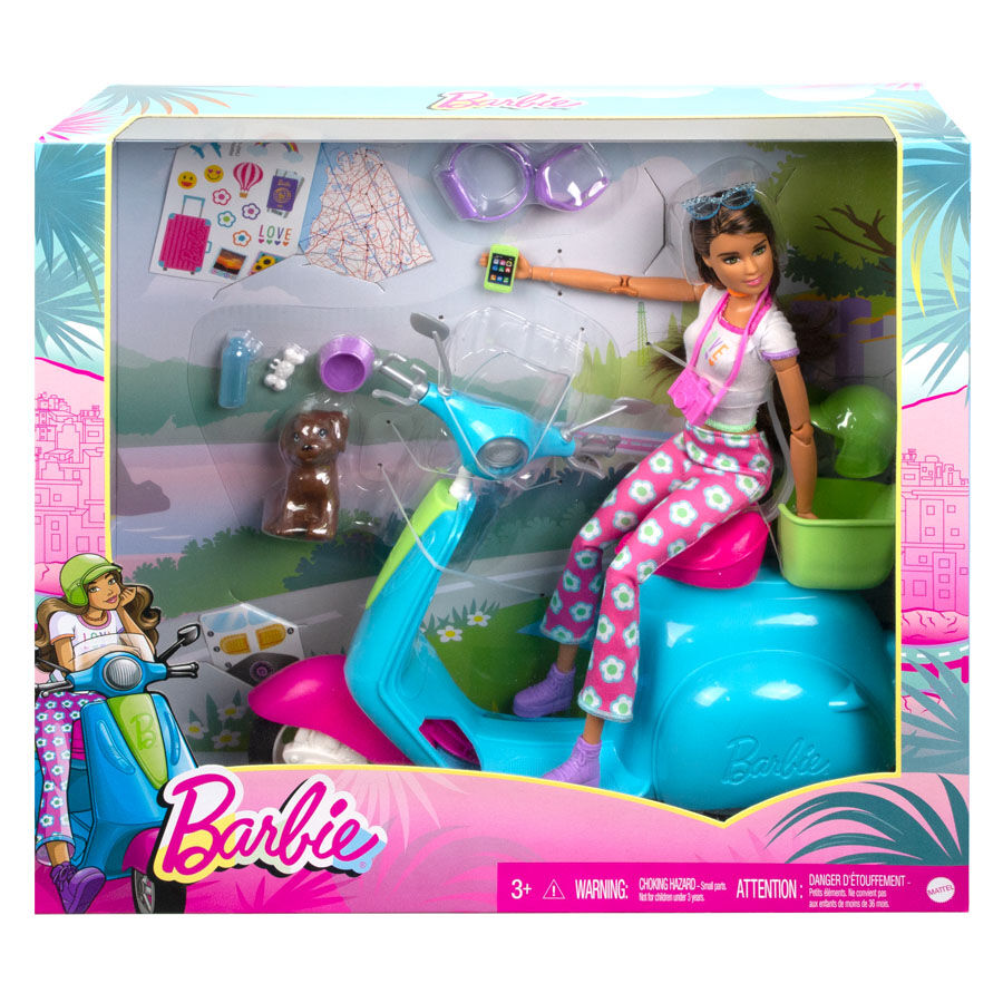 Barbie scooter sales toys r us