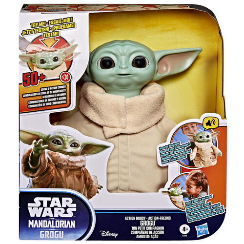 Star Wars星球大戰 曼達洛人與古古 互動玩伴古古