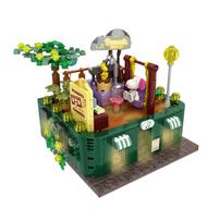 Peanuts花生漫畫 屋頂夜幕降臨積木 - 露台休閒