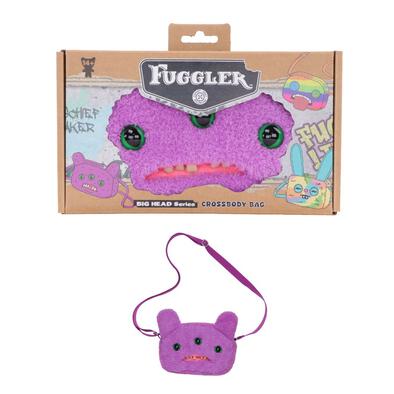 Fuggler 萌牙怪獸斜包大頭系列之生化怪（紫色）