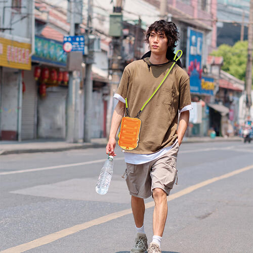 Puffar&eacute; x playpop 充氣時尚袋 - 日出黄