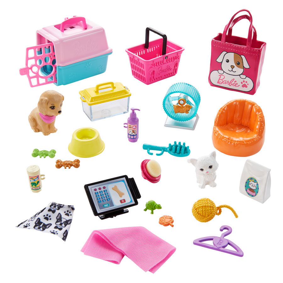 Barbie and pets hot sale