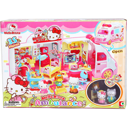 Sanrio三麗鷗 Hello Kitty 粉紅救護車