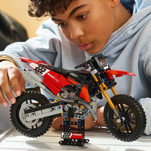 LEGO Technic Ducati Desmo450 MX Factory Motorcycle