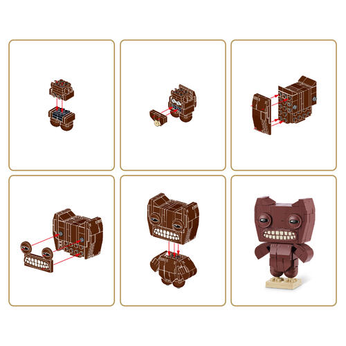 Zuru Max Premium Fuggler, Brown Fuggler Series 1 Capsule