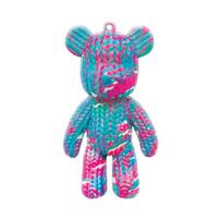 Pour Palz W4 Crochet Mini Paint Bear  - Assorted (1 Pc)
