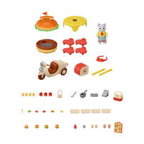 Sylvanian Families Hamburger Stand